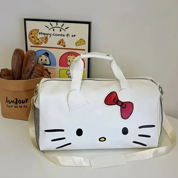 Hello Kitty Extra Large Travel Duffle NWOT - Picture 3 of 11